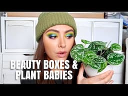 VLOG| BEAUTY BOXES, WORK & PLANT BABIES