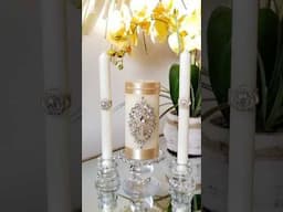 Beautiful DIY candle 🕯️ holder