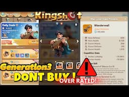 Generation 3 archer on king shot is OVERRATED!