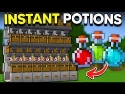 Minecraft Easy Automatic Potion Brewer (UPDATED VERSION)