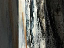 Mixed Media Abstract Watercolor & Tinted Charcoal #watercolor #mixedmediaart #artist