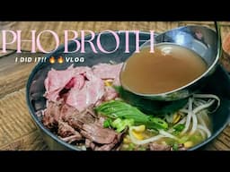I DID IT! I Made Traditional PHO 🍜 at HOME 🍜 | The Perfect PHO Recipe Step by Step