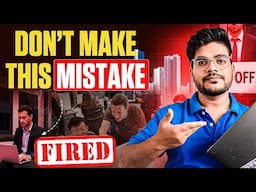 Don’t Make This Mistake as a Software Developer | TCS, Infosys, Accenture