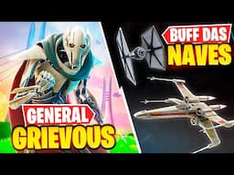 FORTNITE ERROU AO DAR BUFF NAS NAVES ? GENERAL GRIEVOUS CHEGANDO NA SEXTA FEIRA TEMPORADA STAR WARS