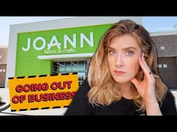 The Downfall Of Joann.. another arts & crafts chain gone.