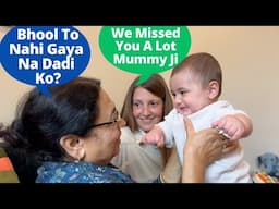 Finally Mom Meets Sandra and Her Grandson..