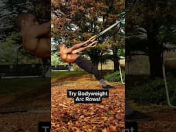 3 Reasons Why You Should Try Bodyweight Arc Rows! #calisthenics #bodyweightexercise