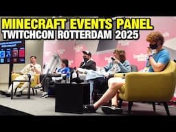 Minecraft Events Panel TwitchCon Rotterdam 2025