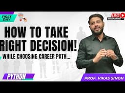 How to Take Right Decision in Your Career | BCA | MCA | BCS | BTech | BE | Python Introduction