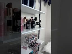 Clean my beauty room with me #makeupvlogger #lifestyle #cleaning