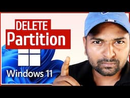 delete partition windows 11 | disk management windows 11 | how to delete drive