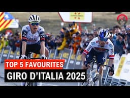 Top 5 Favourites Giro d'Italia 2025 - Can Anyone Stop Primož Roglič or Juan Ayuso?