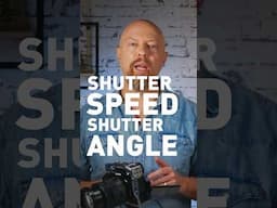 Ep 05 Shutter Speed vs Shutter Angle Explained So Easily!