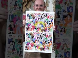 48 Portraits in 1 Hero Artwork. JEFF WORLD Project is finished :)