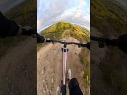 Took the Turbo Levo down some unexpected steeps #mtb 😅