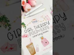 The cutest girly coloring book ever ✨shop on #amazom🩷 #hobby #coloring #boldandeasycoloringbook
