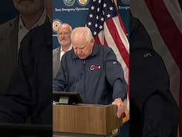 Governor Tim Walz addressed the arrest of Vance Boelter