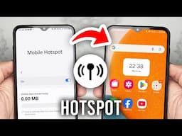 How To Hotspot Data To Another Phone - Step By Step