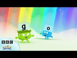 🎶 Can You Sing the Colours of the Rainbow? 🌈 | Reading & Colours for Kids | @officialalphablocks