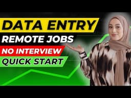 6 Legit Remote Data Entry Clerk Jobs From Home (No Interview, Quick Start, Work From Home)