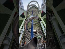 Going down the world’s largest slide! ￼