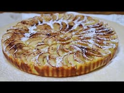 A tarte de maçã mais simples que já fiz (sem massa)