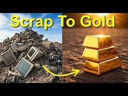 Gold Recycled From E-Waste, Electronics, Cell Phones, & PCB