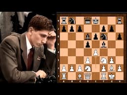 One unprotected pawn issue - Bobby Fischer vs Cardoso - 1957