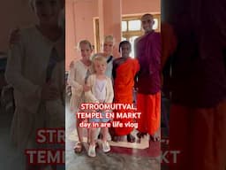 Stroomuitval, Tempels & Markt  | Zo is een dag in Sri Lanka 🇱🇰 #shorts #Srilanka #bellingashorts