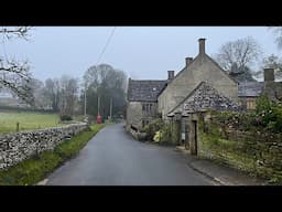 Early Morning Walk Through Historic Brimpsfield: Exploring Cotswold Charm