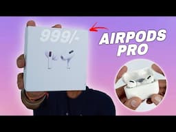 I Bought Airpods Pro for 999/- 🔥 | Crazy Experience - Spatial Audio Working