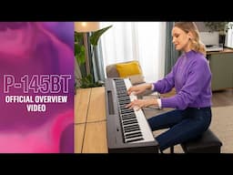 Yamaha P-145BT Digital Piano Overview