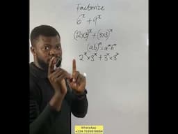 How to factorize an expression #shorts