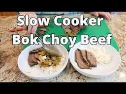 Slow Cooker Bok Choy Beef