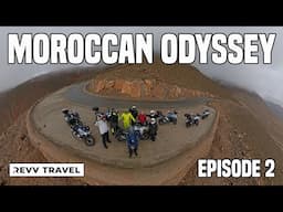 Motorcycle Adventure to Morocco - Pt.2 Crossing the Atlas Mountains to the Sahara Desert