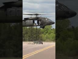 Get a look at sling load training for a UH-60 Black Hawk