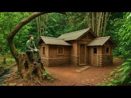 build a house, dig a pond to raise fish in the forest