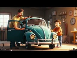 Dad and Son are ready to Turn this Rusty VW Bug into Dream Machine!