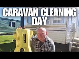 Cleaning The Static Caravan [Caravan Life UK]