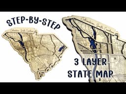 Easy Method to Laser Cut and Engrave Any US State