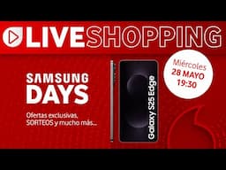 🔴 Live Shopping con Samsung | Descubre el nuevo Samsung Edge y el poder del S25 Ultra con IA