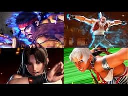 Street Fighter 6 - Super Moves & Critical Arts In Season 1 - 2 [No BGM / 4K 60ᶠᵖˢ]
