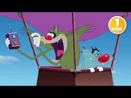 Balloon Trouble | Oggy and the Cockroaches | 1 Hour Compilation | New Episodes in HD