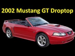 SN95 Clean 2002 Mustang GT Premium – Low Mile Collector-Worthy Convertible V8 Muscle Car! 🏁