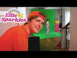 Sneaking Behind the Scenes| Ellie Sparkles Show
