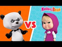 Masha and the Bear 2025 🏆🆚💪 Mega Battle 🦸‍♀️🥷 Home-Grown Ninjas vs Little Cousin 🐼👧