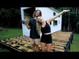 We're building a deck bigger than our house!