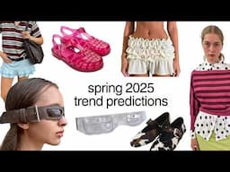 spring 2025 trend predictions