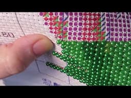 Tutorial -Tips and Tricks For Beaded Cross Stitch and Mounting It On Scroll Bars #beadedembroidery