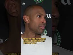 Al Horford: When it's time to finish off a series, Jayson Tatum goes to a different level